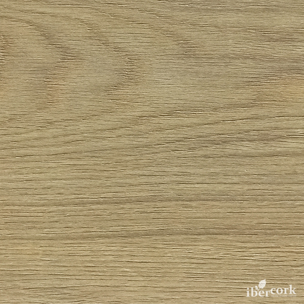 Клеевое пробковое напольное покрытие c HD печатью Робле делюкс